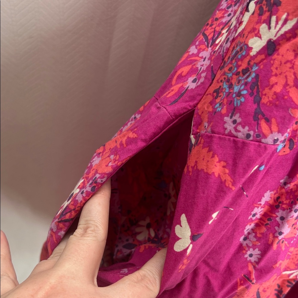 Free People Pink Floral Mini Dress - Picture 8 of 8